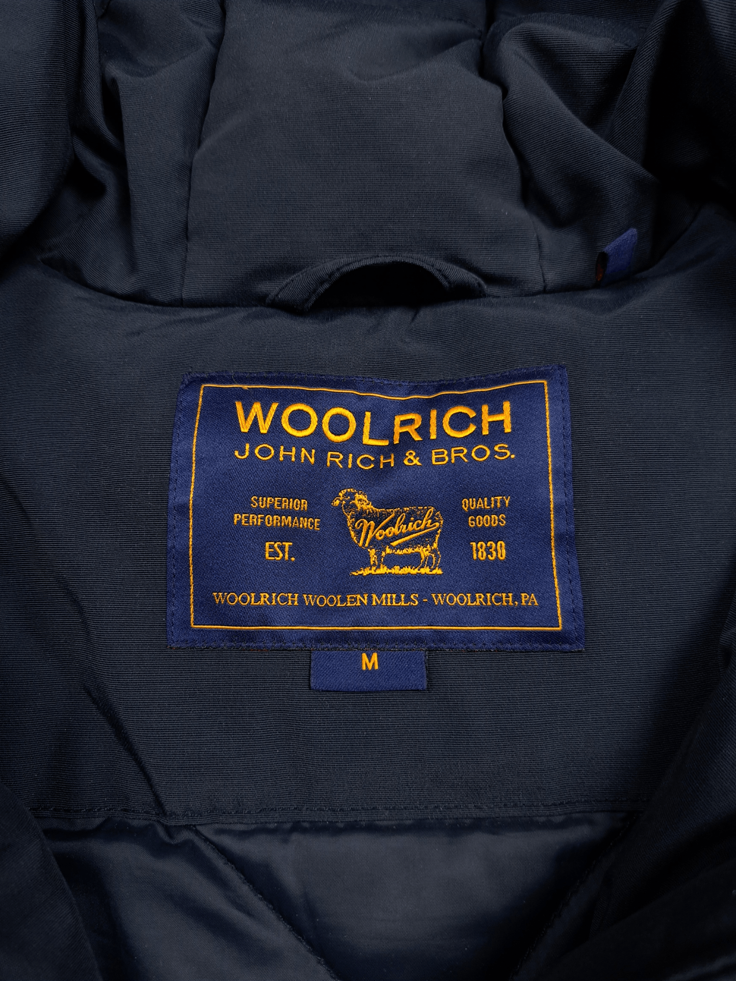 Woolrich Woolen Mills 💎 Duck Down Black Winter Parka Jacket Coat Womens M Size M / US 6-8 / IT 42-44 - 11 Thumbnail