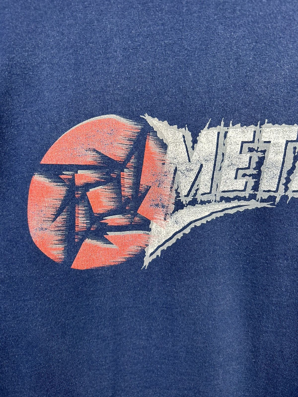 Band Tees Vintage 2003 Metallica St. Anger Faded T Shirt Size US XL / EU 56 / 4 - 7 Thumbnail