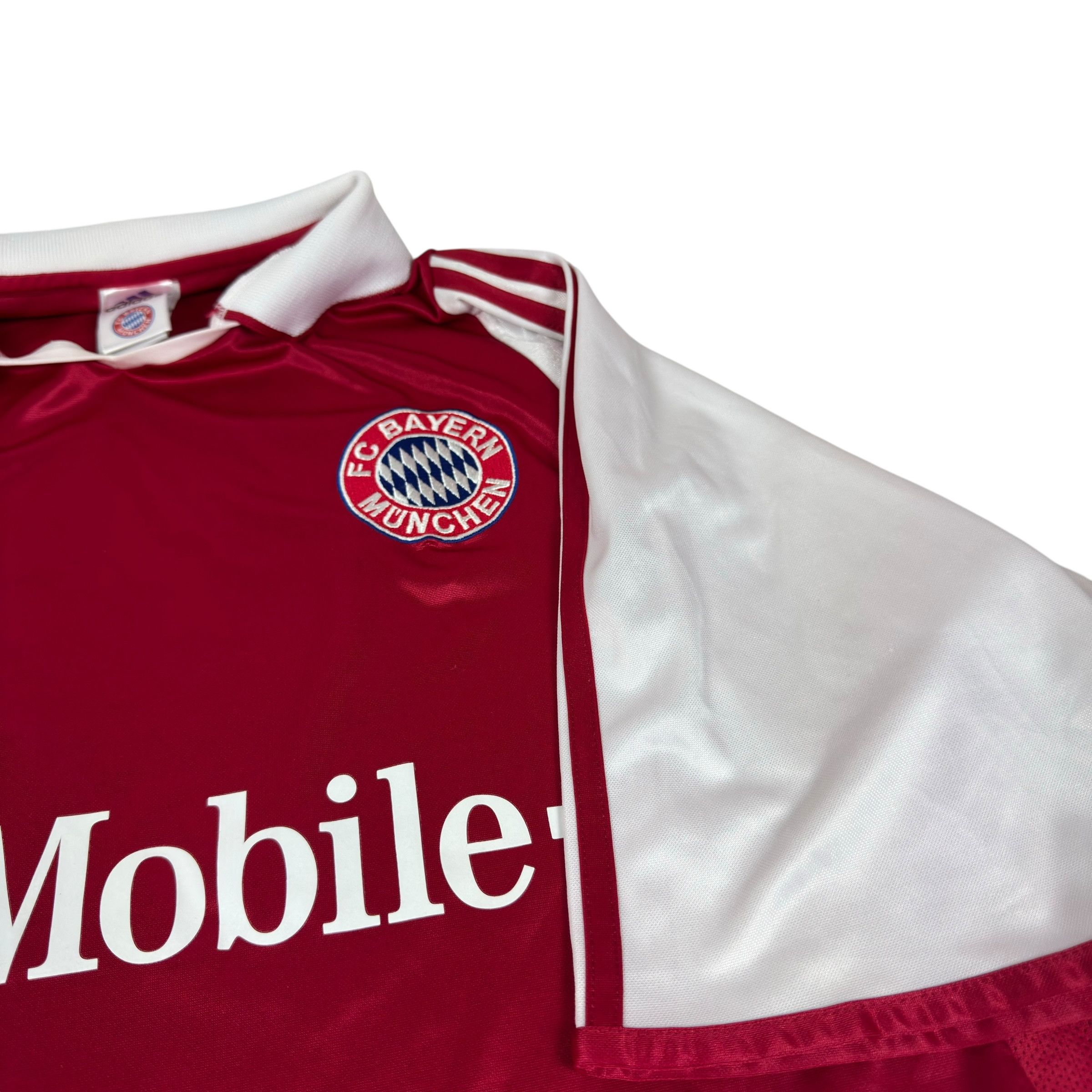 Adidas Adidas Bayern Men's Red White FC Bayern Munich Jersey Large Size US L / EU 52-54 / 3 - 3 Thumbnail
