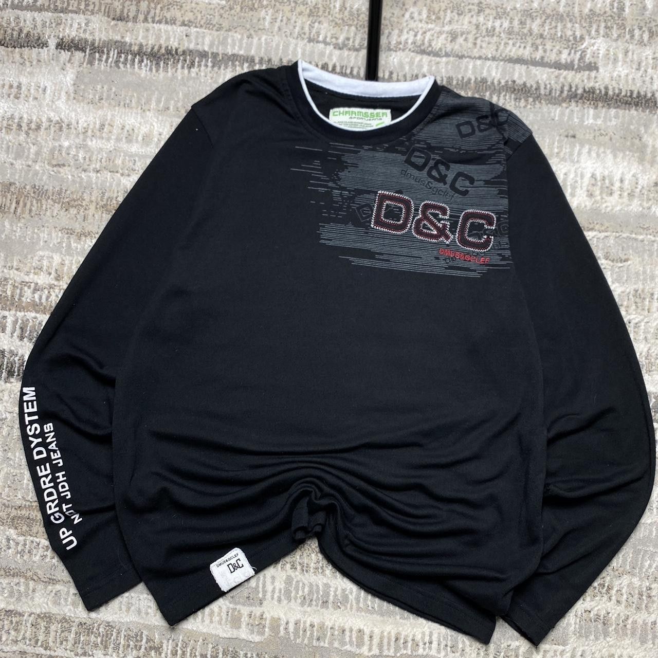 Japanese Brand D&C Vintage Longsleeve Tee Black L Size US L / EU 52-54 / 3 - 2 Thumbnail