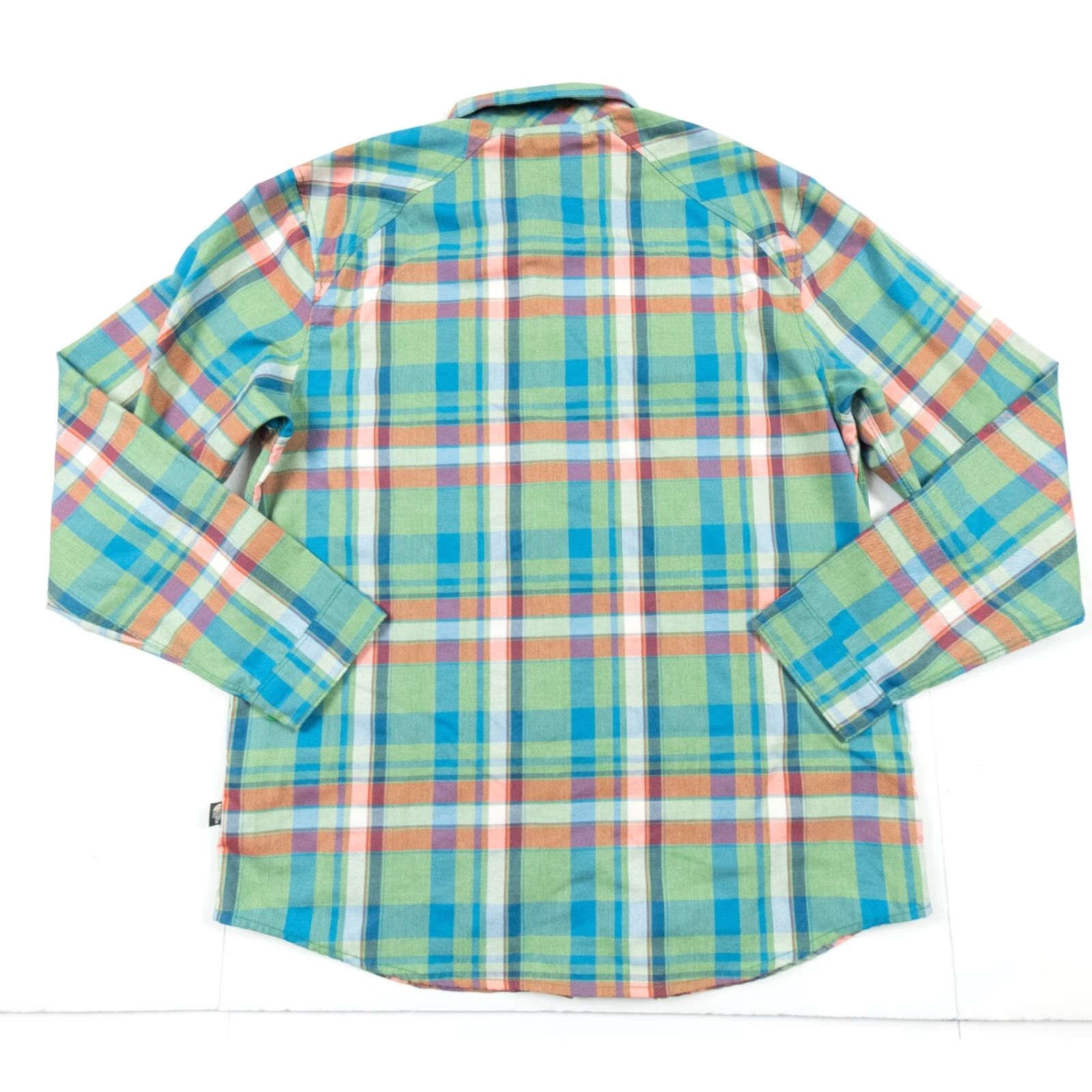 The North Face The North Face Shirt Mens Large Green Button Down Long Sleeve Plaid Outdoors Size US L / EU 52-54 / 3 - 5 Thumbnail