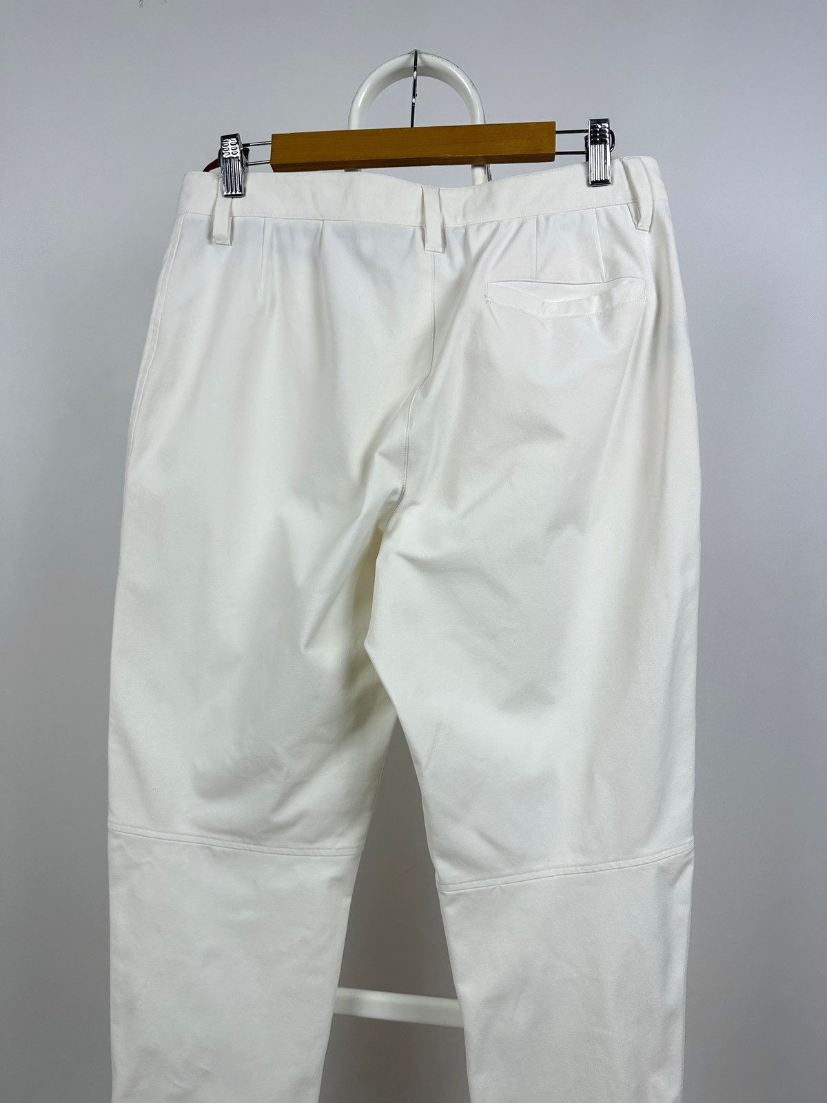 Prada Vintage Prada Sport Red Tab White Nylon Pants Size US 32 / EU 48 - 15 Thumbnail