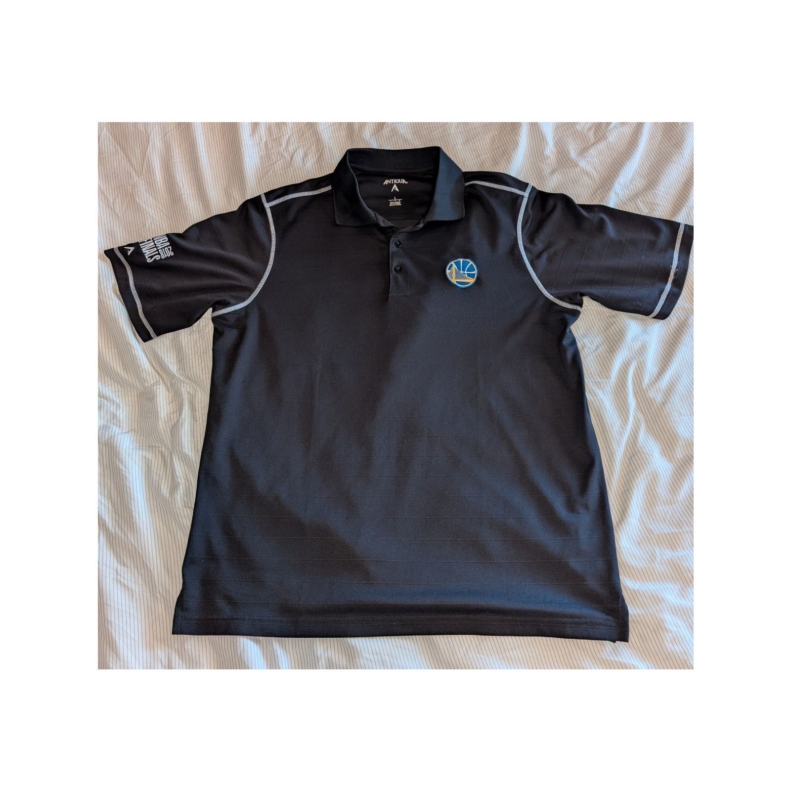 Antigua Antigua Golden State Warriors 2018 Finals Staff Shirt Large Size US L / EU 52-54 / 3 - 1 Thumbnail