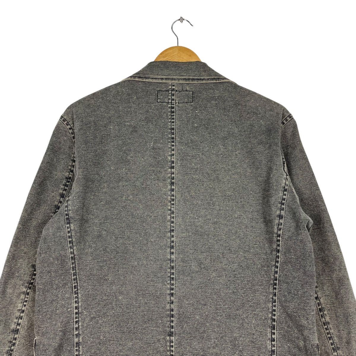 Japanese Brand × Nicole Club 💥NICOLE MONSEUR CHORE WASHED GREY JACKET Size US M / EU 48-50 / 2 - 7 Thumbnail
