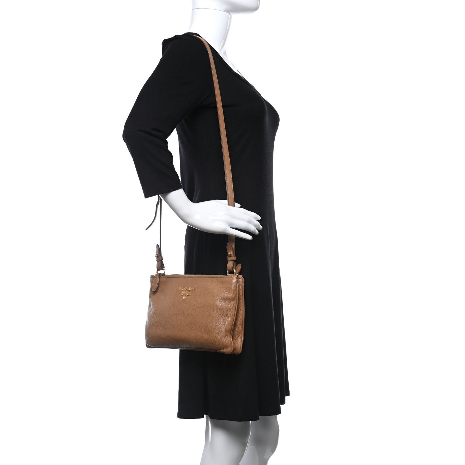 Prada o1srvl11e0624 Size: OS / Shoulder Bag in Brown Size ONE SIZE - 6 Thumbnail