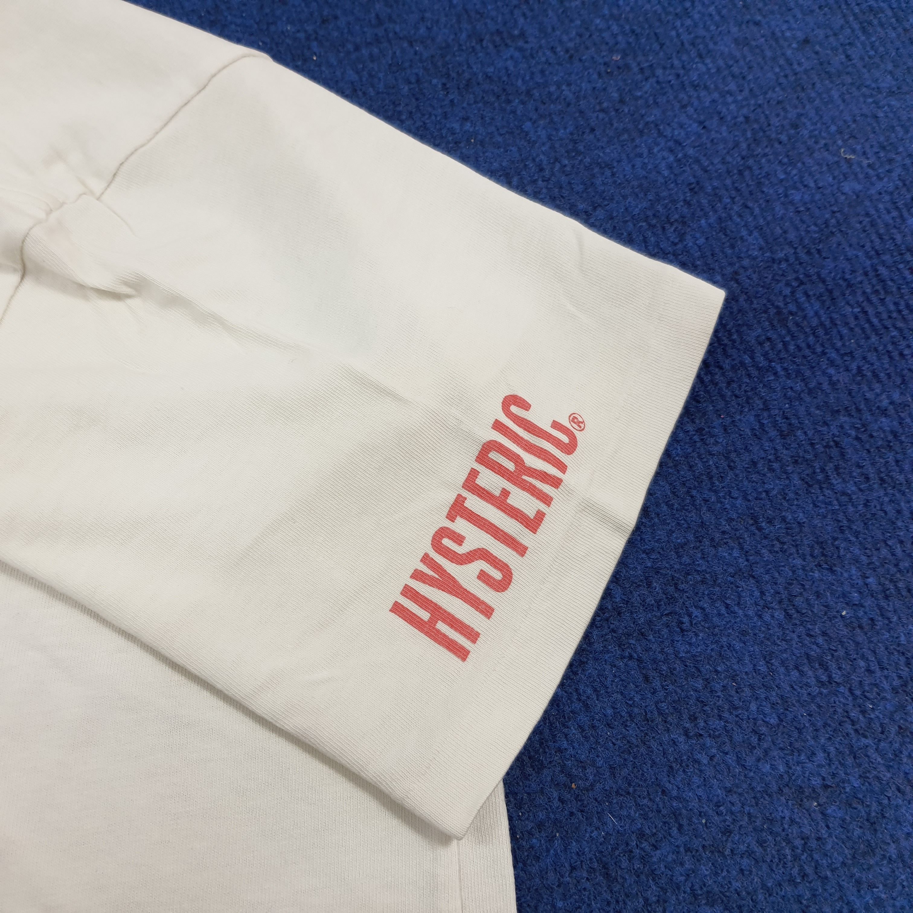Hysteric Glamour × Japanese Brand × Vintage Vintage Hysteric Glamour Raw Power Japan Brand Tshirt Size US S / EU 44-46 / 1 - 7 Thumbnail