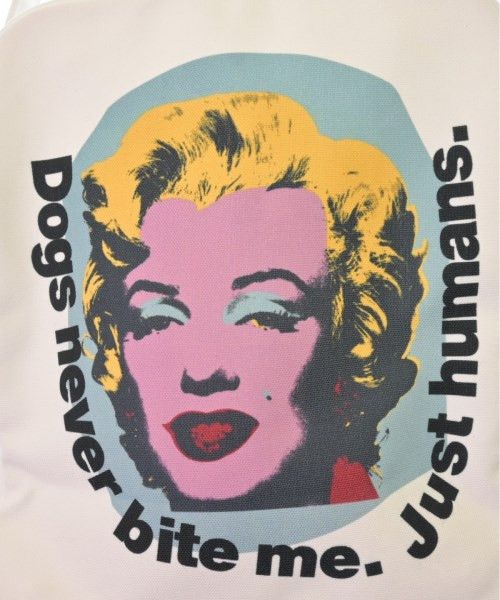 Comme des Garcons SHIRT Tote Bag Photo Print Shoulder Bag Polyester Zipper White Size ONE SIZE - 6 Thumbnail