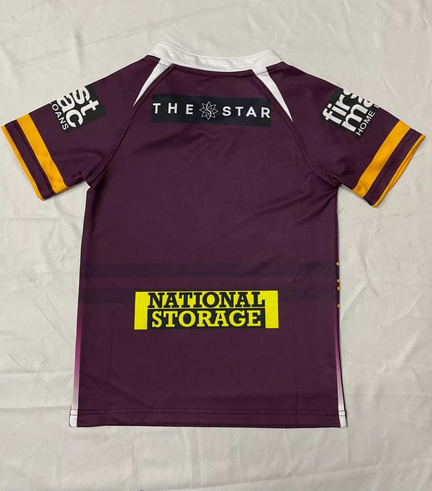Asics Brisbane Broncos 2025 Mens Home Jersey Size US L / EU 52-54 / 3 - 2 Thumbnail