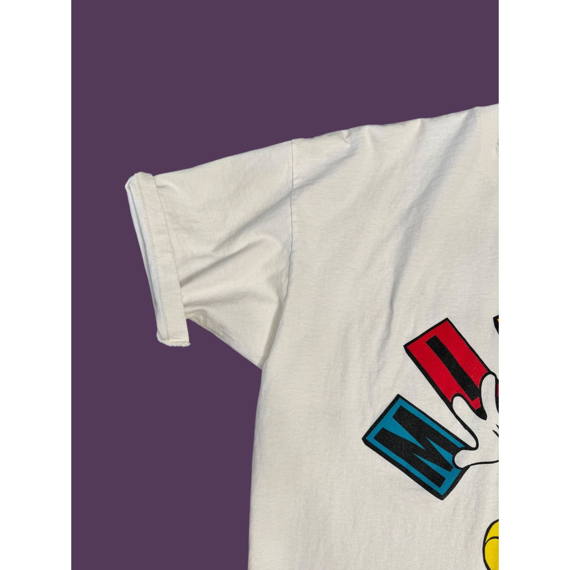 Disney Vintage 90's Disney Mickey Mouse Block T-Shirt Size US XL / EU 56 / 4 - 3 Thumbnail