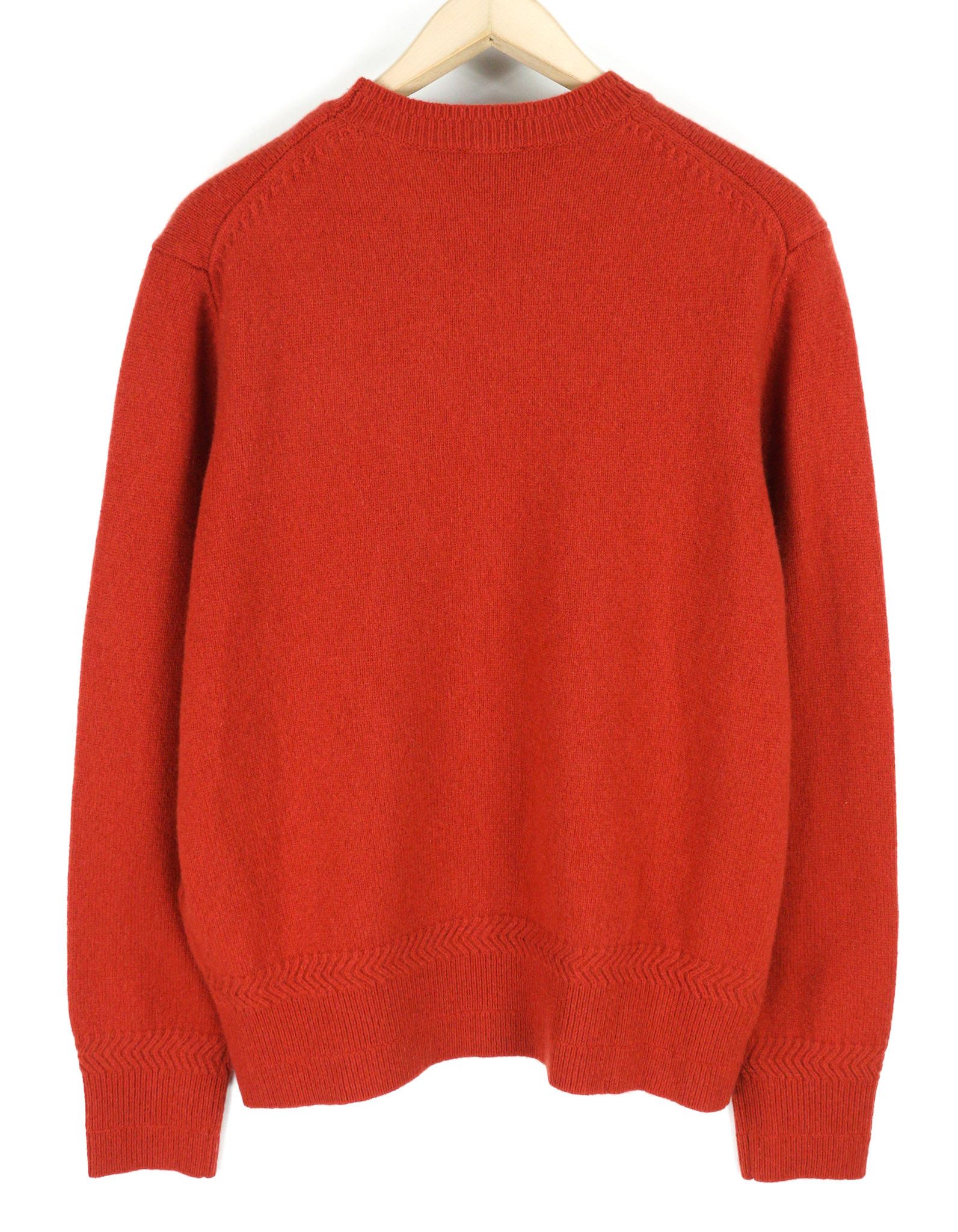Diesel K-BOSTON XL Red Wool Cashmere Knit Jumper 40141 Size US XL / EU 56 / 4 - 2 Thumbnail