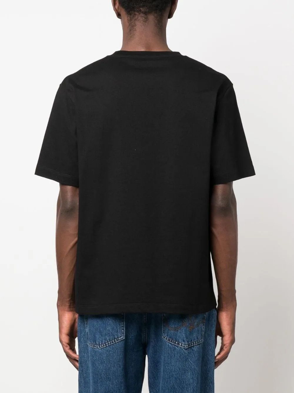 Palm Angels o1y0325 Logo Crewneck T-Shirt in Black Size US M / EU 48-50 / 2 - 4 Thumbnail