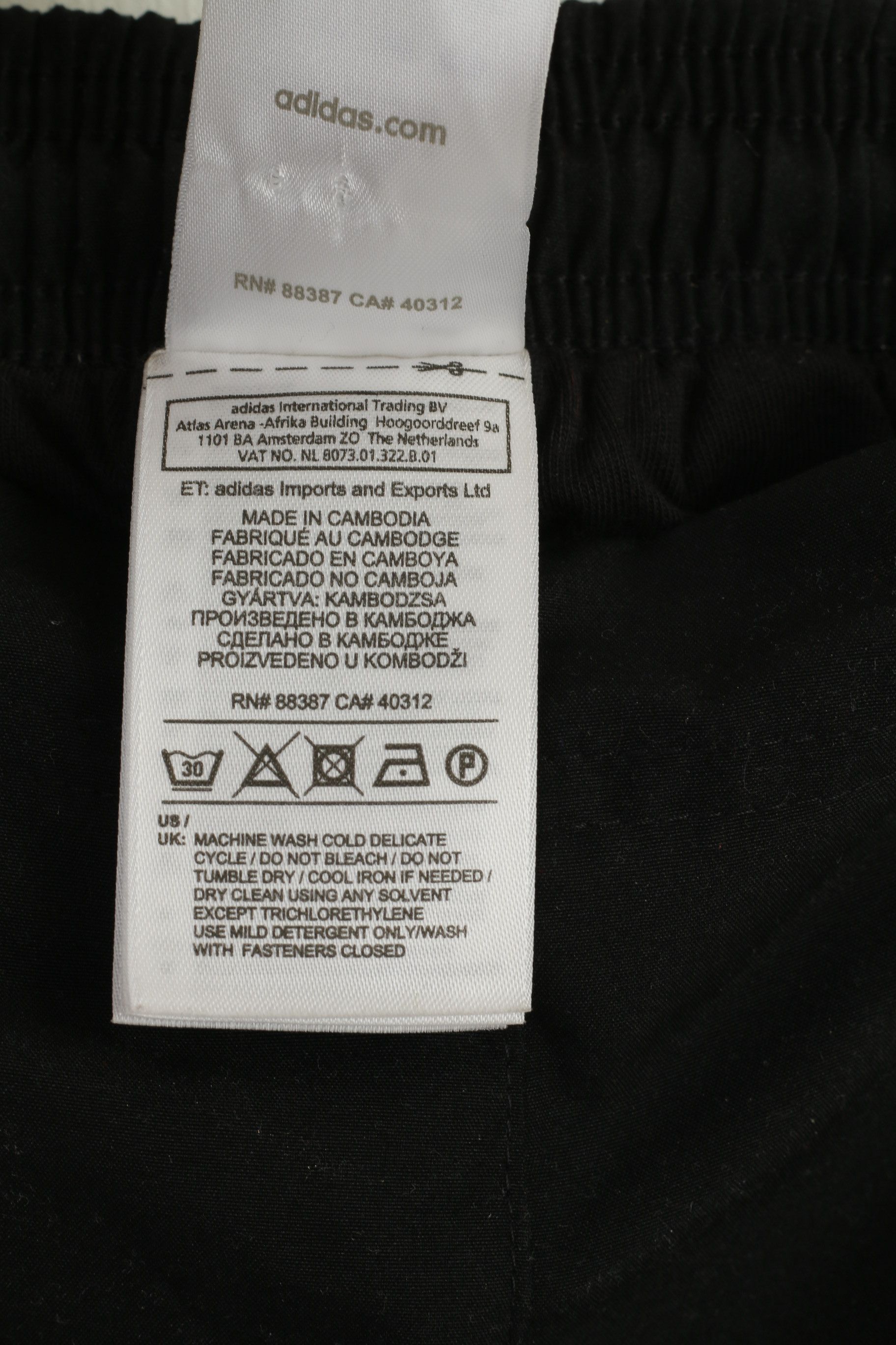 Adidas Adidas Women 12 M Sweatpants Black Vintage 9578 Size 34" / US 12 / IT 48 - 5 Thumbnail