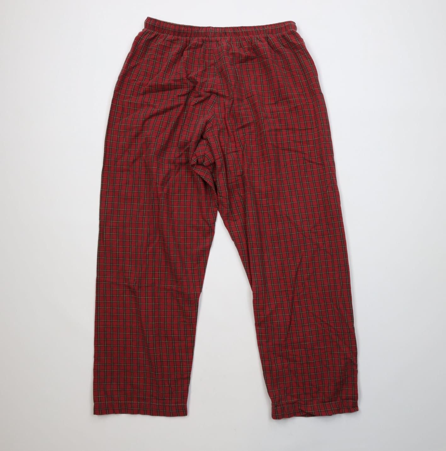 J.Crew Vintage 90s J Crew Oarsman Wide Leg Pajamas Pants Plaid Size US 36 / EU 52 - 10 Thumbnail