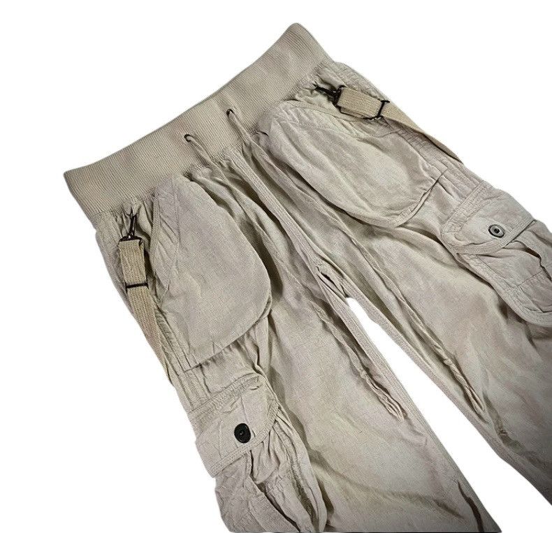 Japanese Brand G.O.A military flared cargo pants Size US 32 / EU 48 - 3 Thumbnail