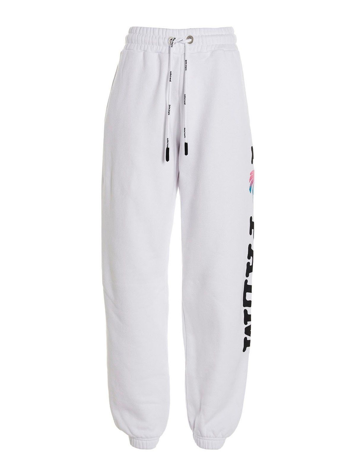 Palm Angels o1gr1nt0425 I Love Pa Sweatpant in White Size 27" / US 4 / IT 40 - 1 Thumbnail