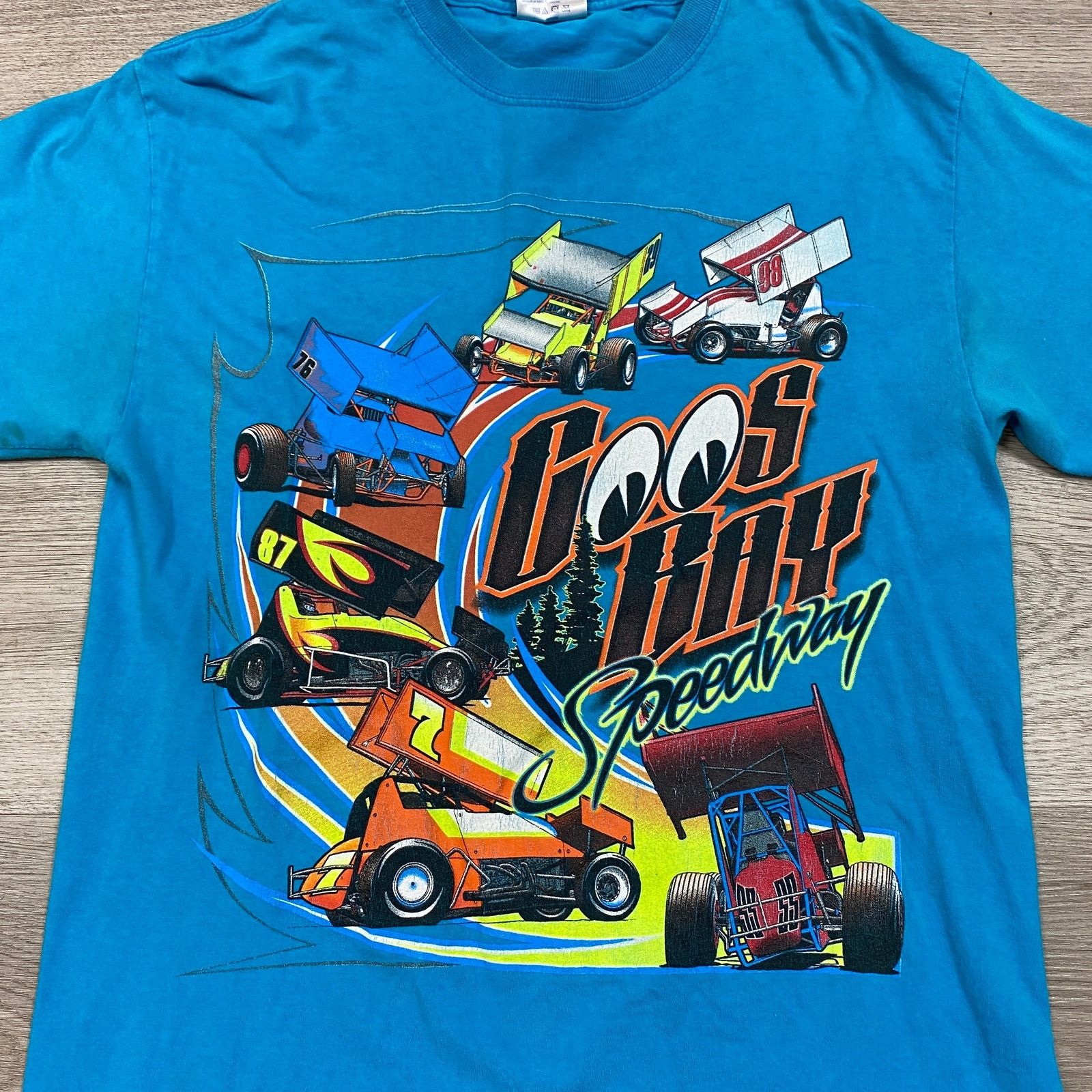 Other Coos Bay Speedway Oregon Racing Short Sleeve T Shirt M Y2K Size US M / EU 48-50 / 2 - 2 Thumbnail