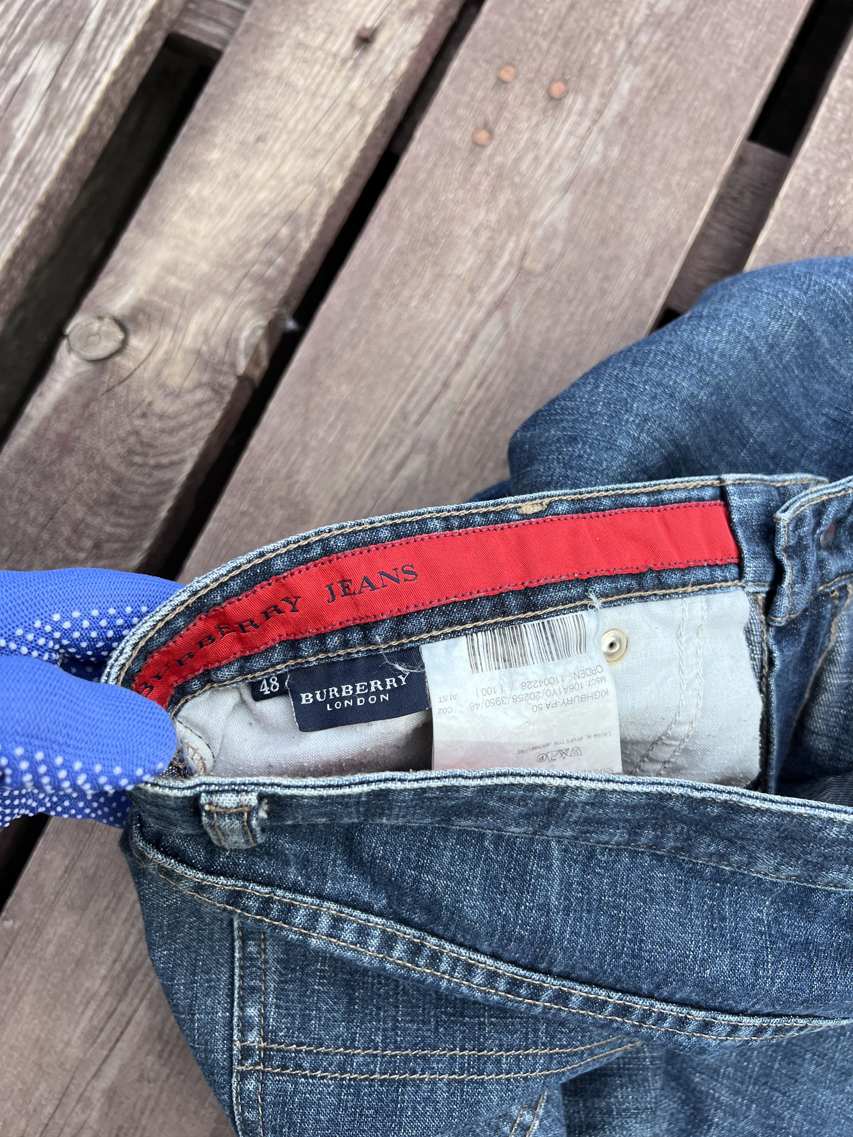 Burberry Burberry London Y2K Vintage Denim Jeans Size US 37 - 15 Thumbnail