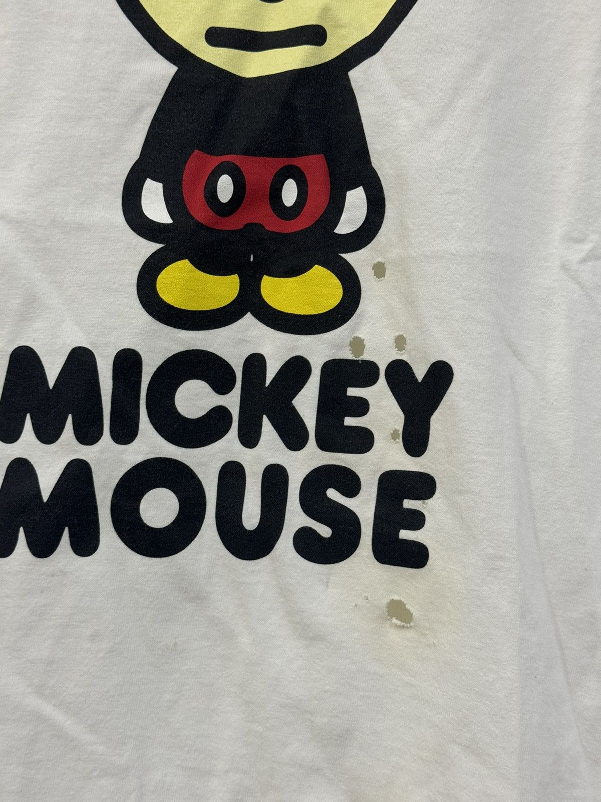 Bape BAPE X MICKEY MOUSE TEE Size US M / EU 48-50 / 2 - 9 Thumbnail