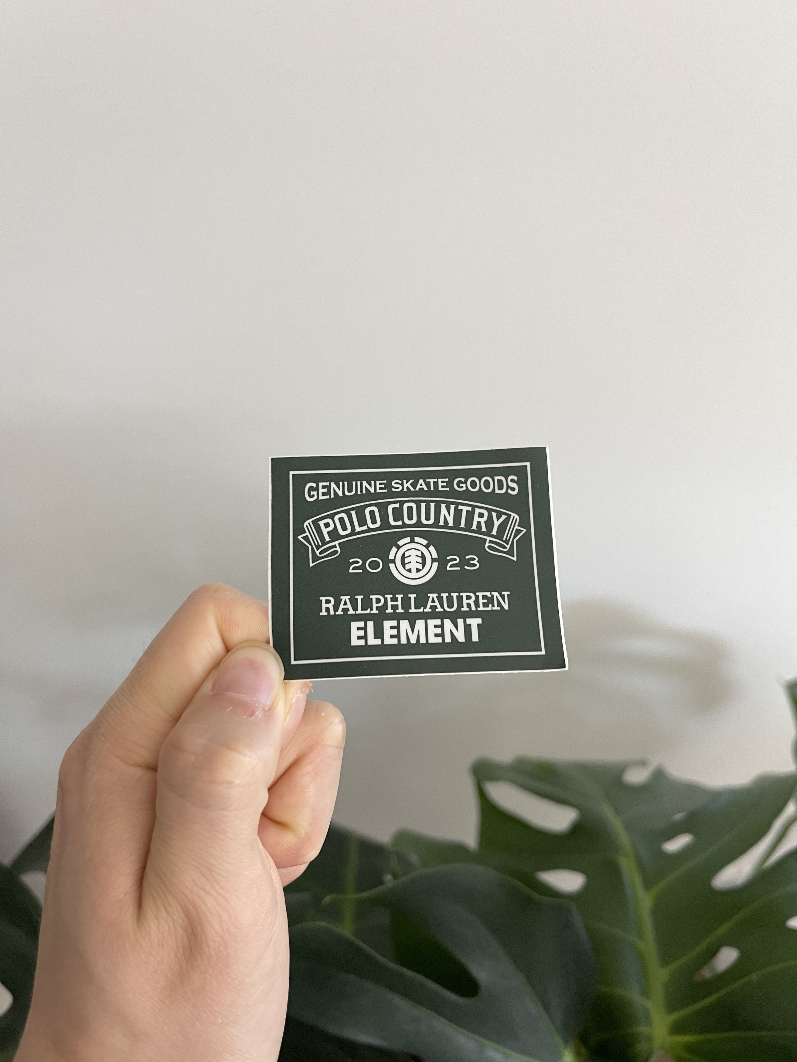 Element 2023 Polo Ralph Lauren x Element Skateboarding Logo sticker Size ONE SIZE - 1 Thumbnail