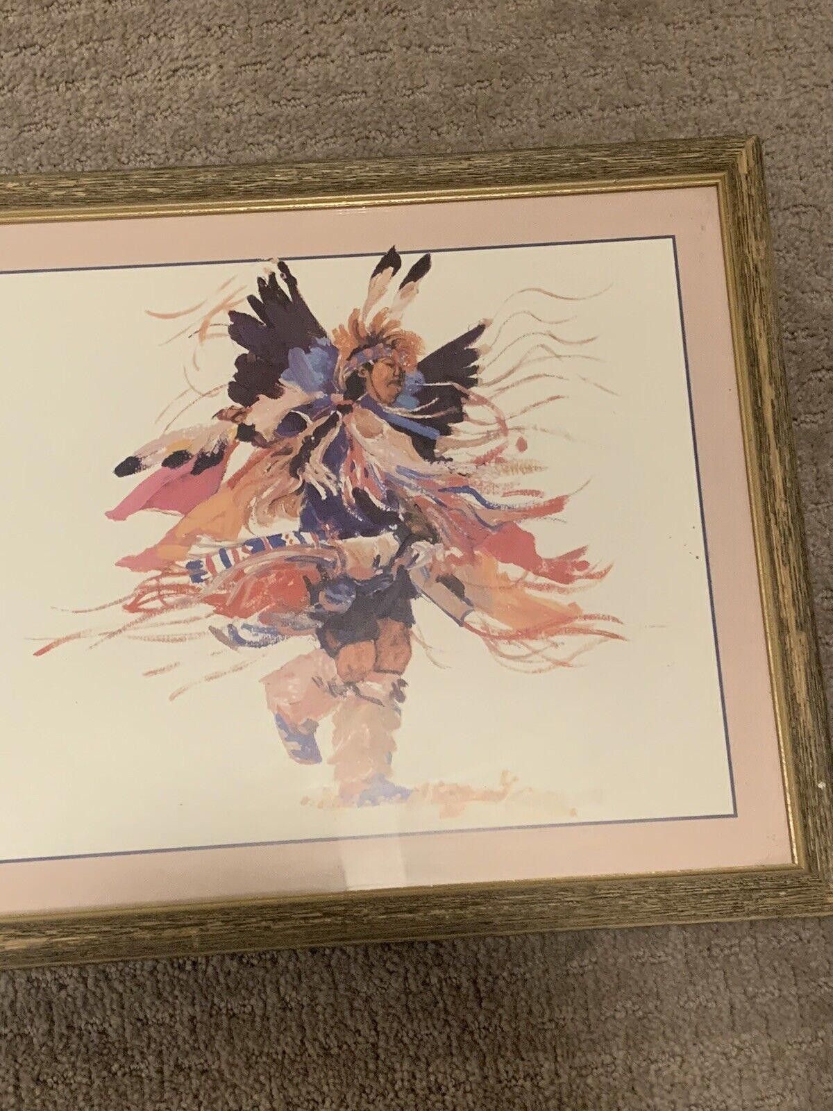 Designer Stunning Dancing Native American Indian Betty Jean Billups Size ONE SIZE - 5 Thumbnail