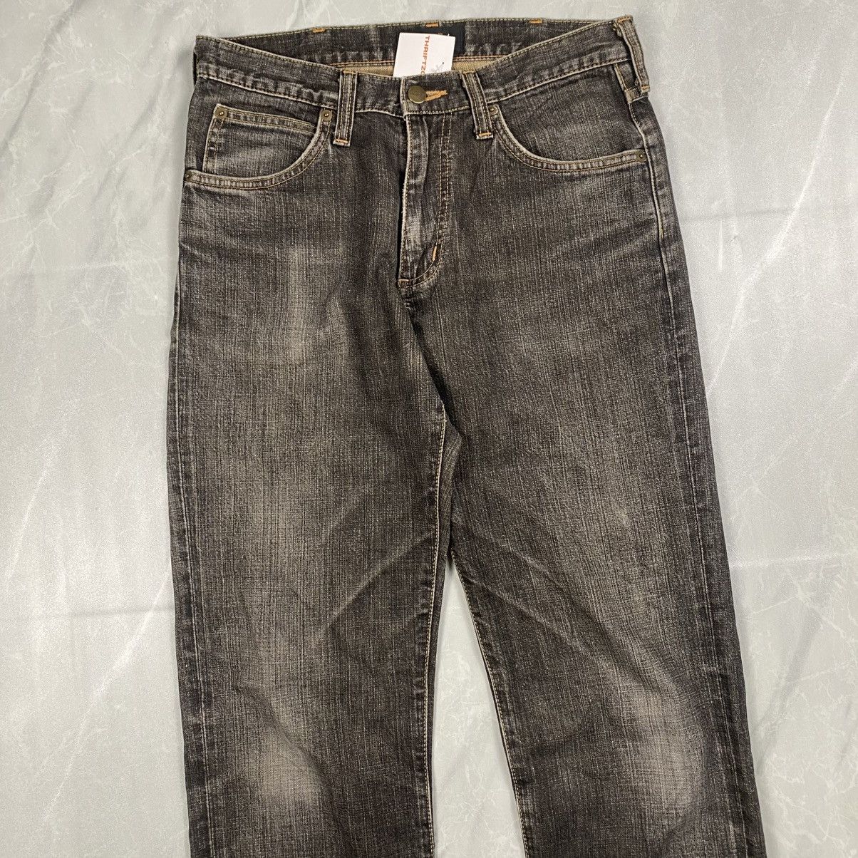 Wrangler Vintage Wrangler Washed Black Denim Size US 30 / EU 46 - 7 Thumbnail