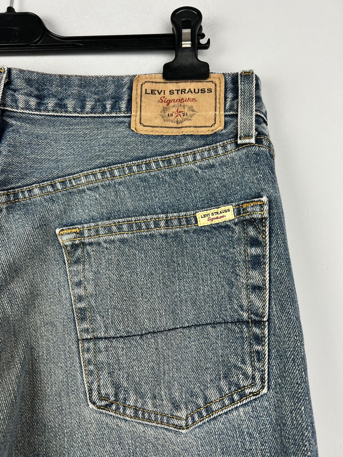 Levi's × Signatures Levi’s signature line denim pants jeans straight fit Size US 34 / EU 50 - 3 Thumbnail