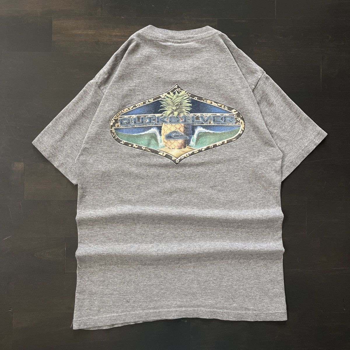 Quiksilver 1990s Quiksilver Surf Tee Size US M / EU 48-50 / 2 - 2 Thumbnail