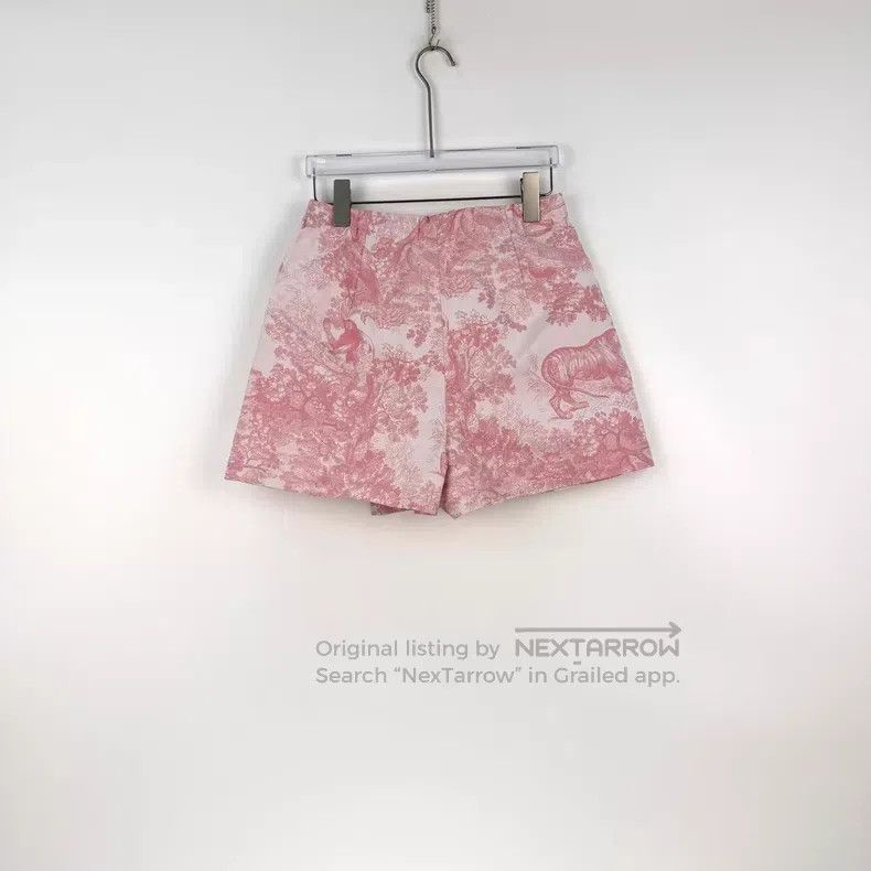 Dior Dior Pink jungle animal function style skirt pants Size 25" / US 0 / IT 36 - 4 Thumbnail