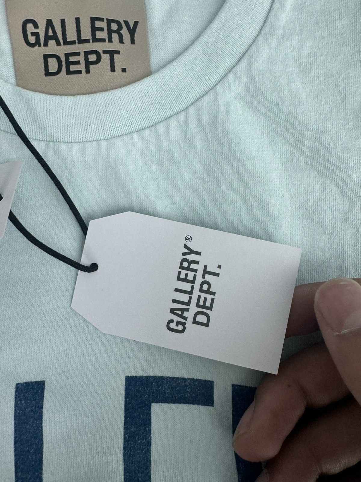 Gallery Dept. Gallery dept ice blue tee Size US L / EU 52-54 / 3 - 5 Thumbnail
