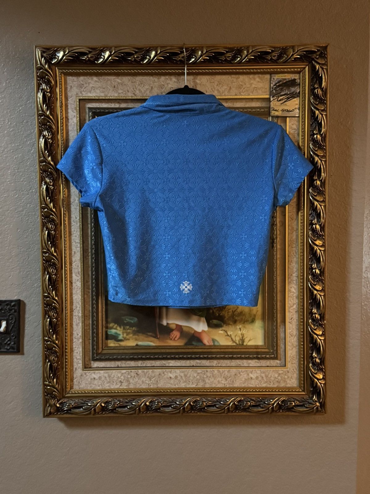Chrome Hearts Chrome Hearts Plus Monogram Cropped Polo Size M / US 6-8 / IT 42-44 - 4 Thumbnail