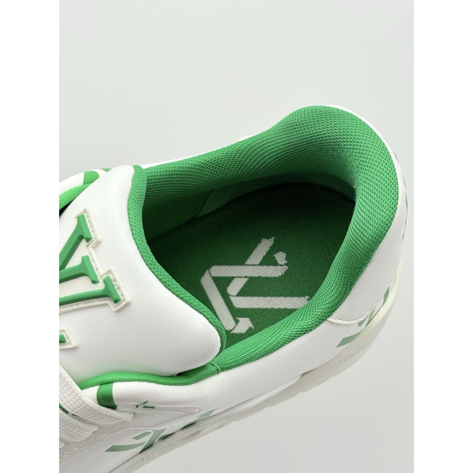 Louis Vuitton Louis Vuitton Trainer ' White Green Recycled ' | CLEAN! Size US 8 / EU 41 - 6 Thumbnail