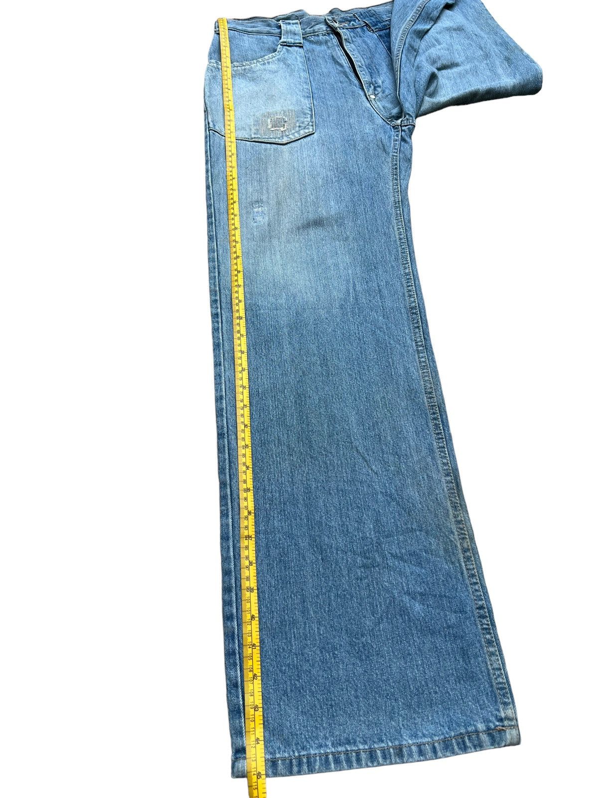 Japanese Brand Japanese Brand Patchwork Baggy Wide Pants 31x32 Size US 31 - 13 Thumbnail