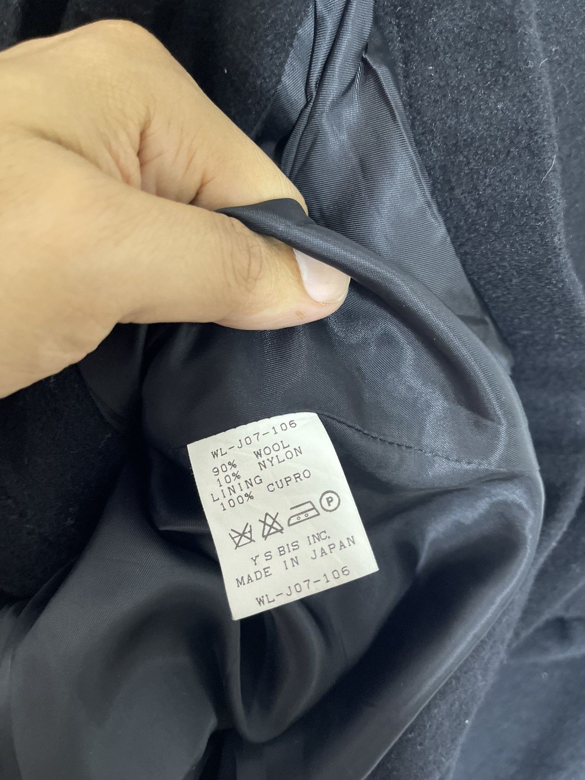 Yohji Yamamoto Vintage Yohji Yamamoto Label WXYZ Wool Winter Size US M / EU 48-50 / 2 - 6 Thumbnail
