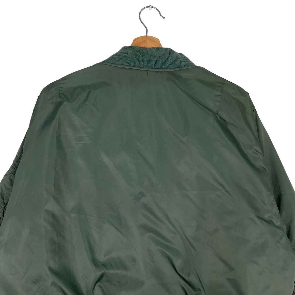 Japanese Brand GLEEMAN MA-1 Flight Bomber Jacket #0864-C39 Size US M / EU 48-50 / 2 - 8 Thumbnail