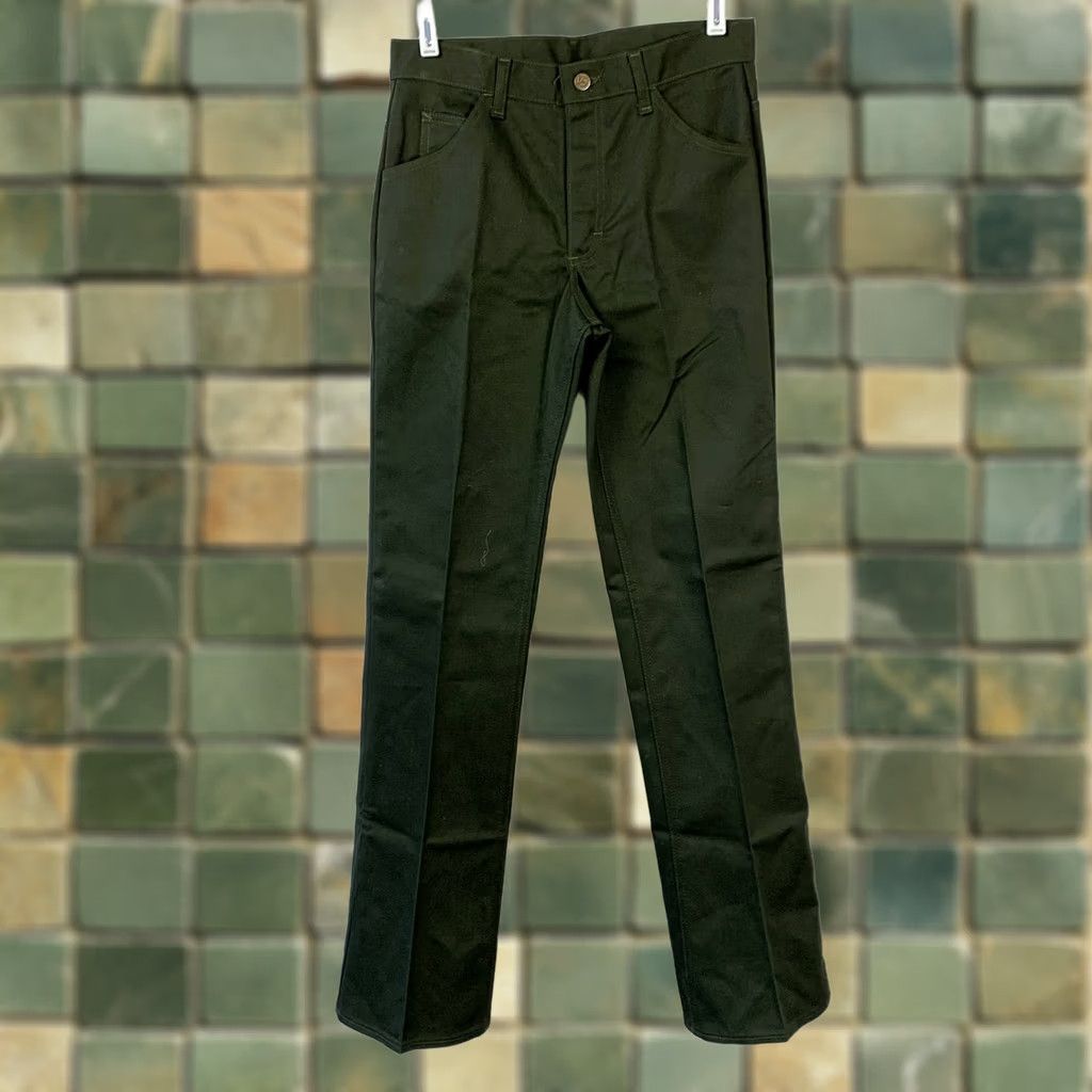 Vintage VINTAGE Lee Riders Jeans Work Green 30x34 Regular 5-Pocket Denim Pants Straight Mens Lee Riders Green Jeans Size US 30 / EU 46 - 1 Thumbnail