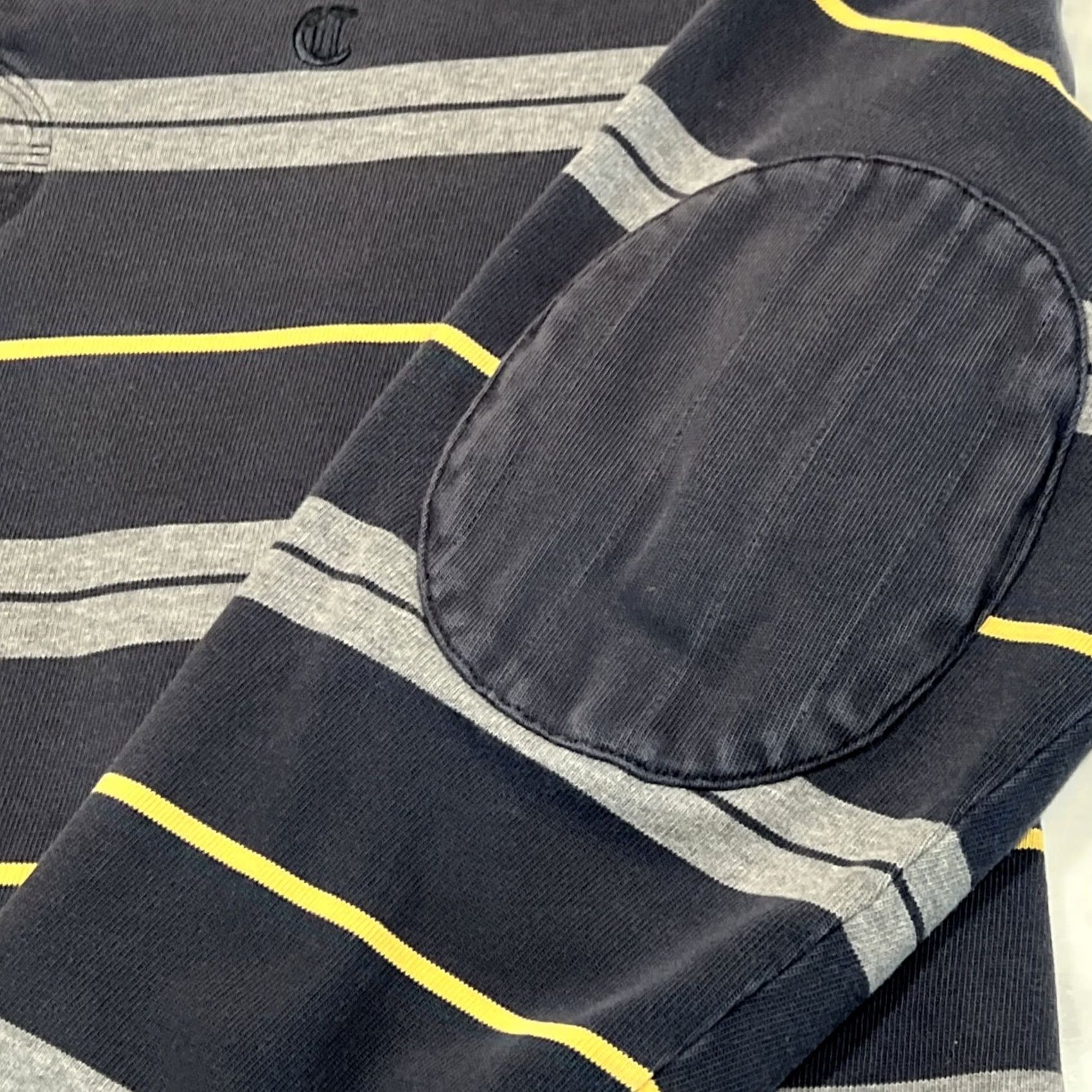 Cremieux VINTAGE Daniel Cremieux Rugby Shirt Men L Padded Long Sleeve Stripes USA Mens Size US L / EU 52-54 / 3 - 6 Thumbnail