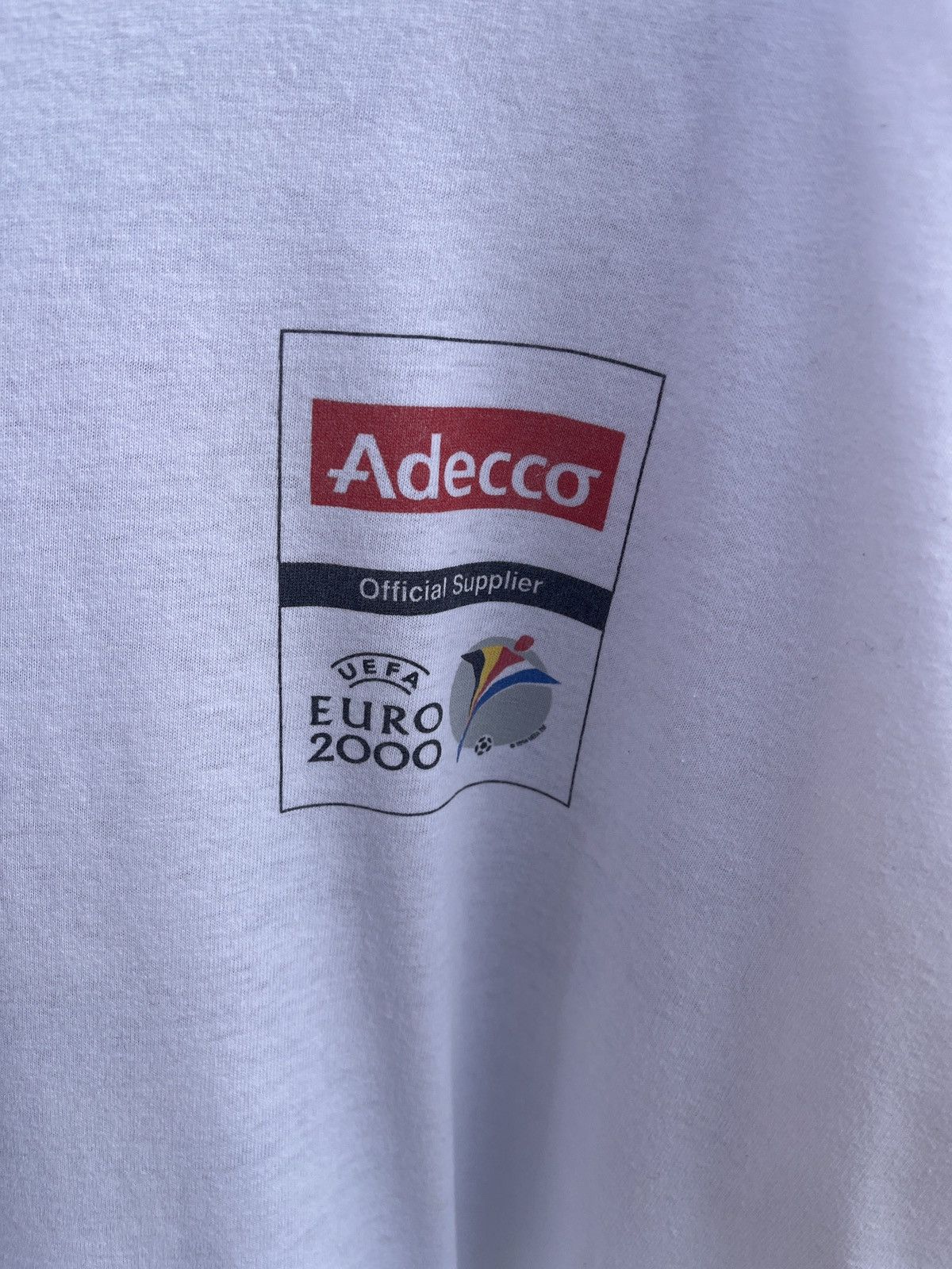 Vintage official tee UEFA EURO 2000 vintage XL 1998 Size US XL / EU 56 / 4 - 6 Thumbnail