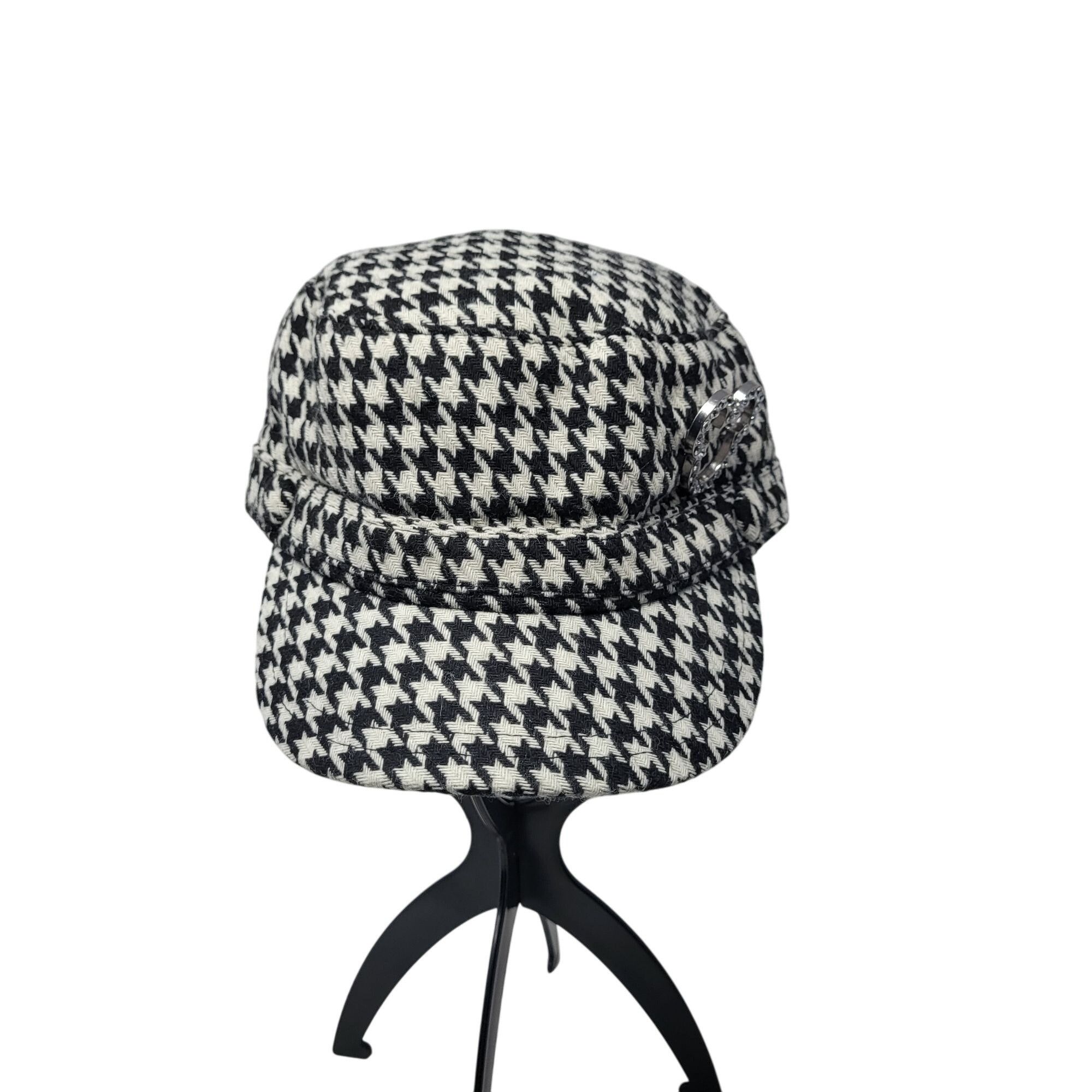 Disney Disney Parks Authentic Black White Houndstooth Newsboy Cap R Size ONE SIZE - 9 Thumbnail