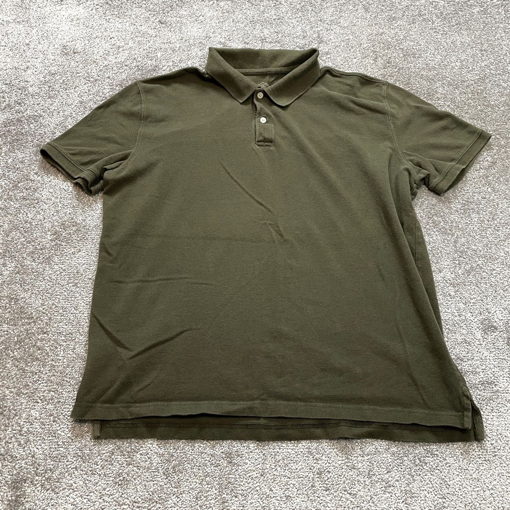 Vintage VINTAGE St. John's Bay Polo Shirt Mens XL Green Cotton Golf Preppy Collared Size US XL / EU 56 / 4 - 2 Thumbnail