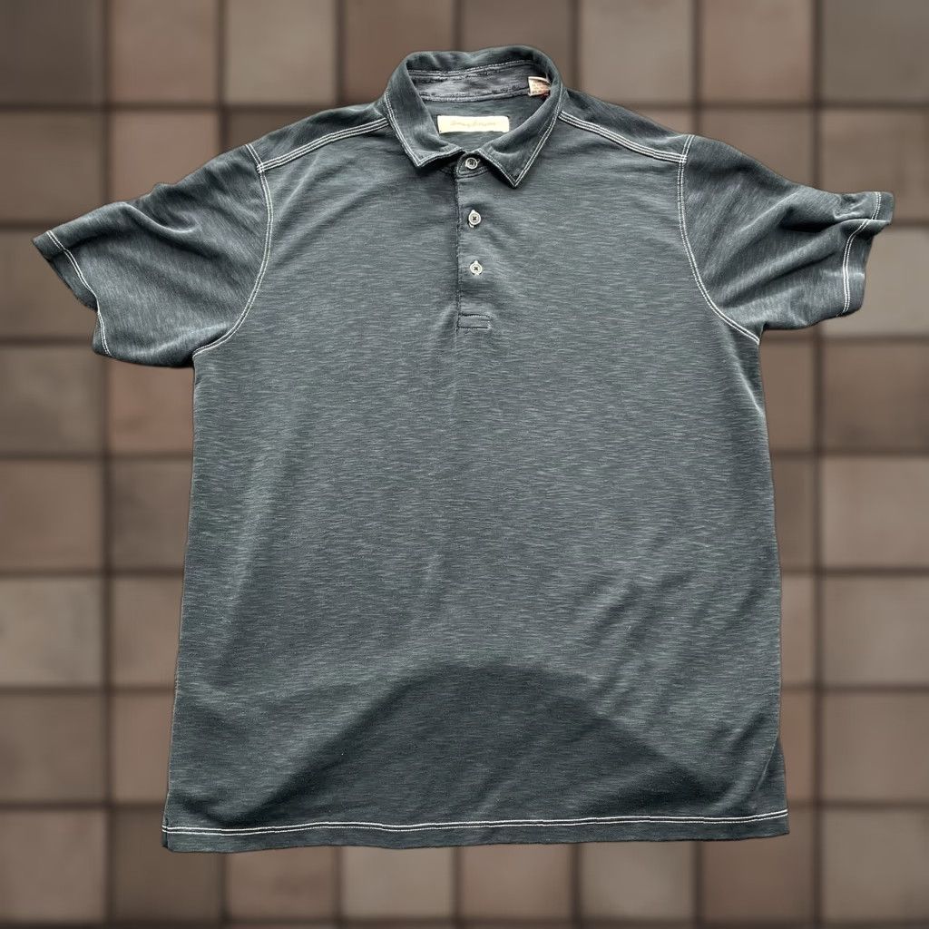 Tommy Bahama Tommy Bahama Shirt Men Large Black Modal Beach Casual Golfing Outdoors Crew Neck Short Sleeve T-Shirt Regular Brand: Tommy Bahama Size US L / EU 52-54 / 3 - 1 Thumbnail