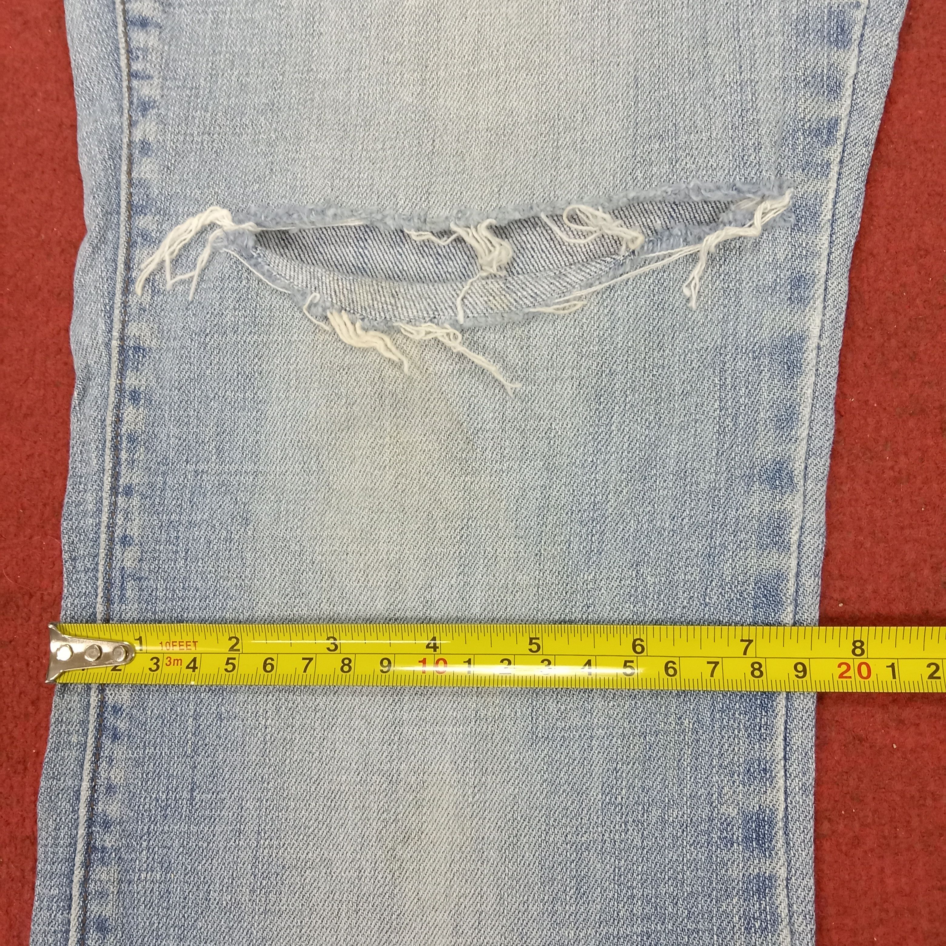 Levi's × Vintage Levis Distressed Jeans Streetwear Style Size 32" / US 10 / IT 46 - 10 Thumbnail