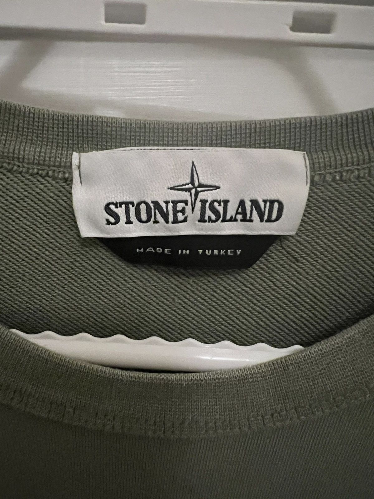 Stone Island STONE ISLAND COTTON FLEECE GARMENT DYED CREWNECK SWEATER Size US M / EU 48-50 / 2 - 4 Thumbnail