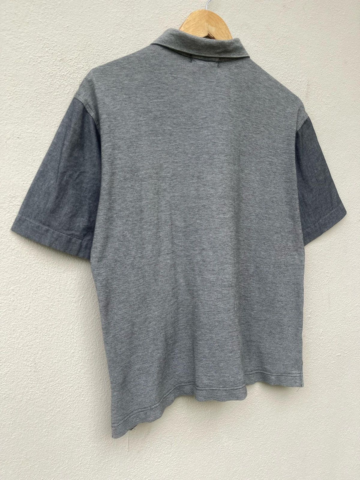 Designer × Issey Miyake × Japanese Brand Issey Miyake Half Zipper Polo Tee Size US M / EU 48-50 / 2 - 13 Thumbnail
