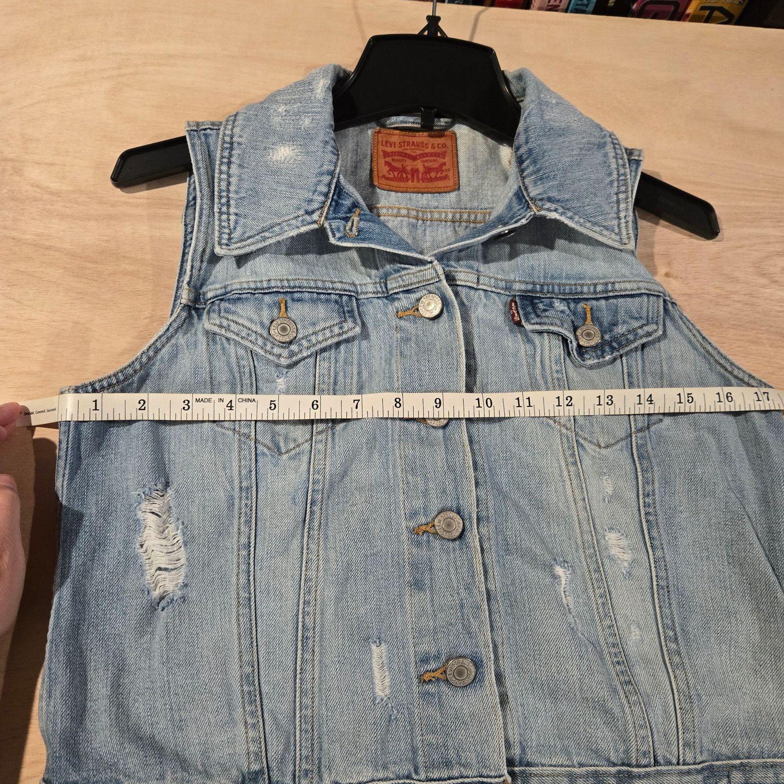 Levi's Levi's XX distressed denim vest sz M Size M / US 6-8 / IT 42-44 - 5 Thumbnail