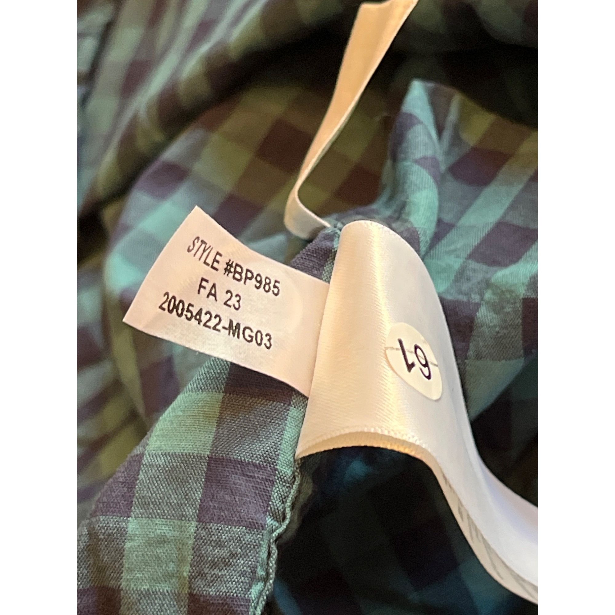 J.Crew J. Crew Classic Flex Casual Shirt in Navy Medium New Mens Bu Size US M / EU 48-50 / 2 - 7 Thumbnail
