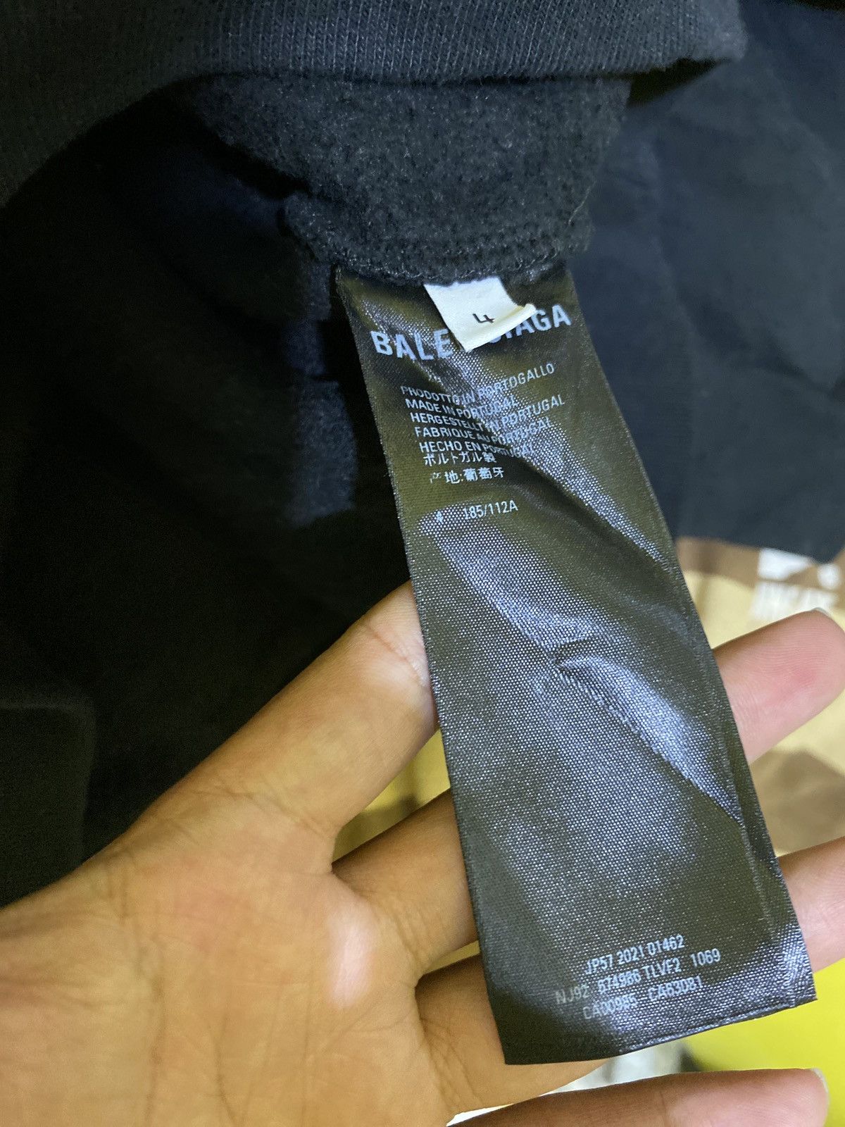 Balenciaga melting logo oversized Size US XL / EU 56 / 4 - 4 Thumbnail