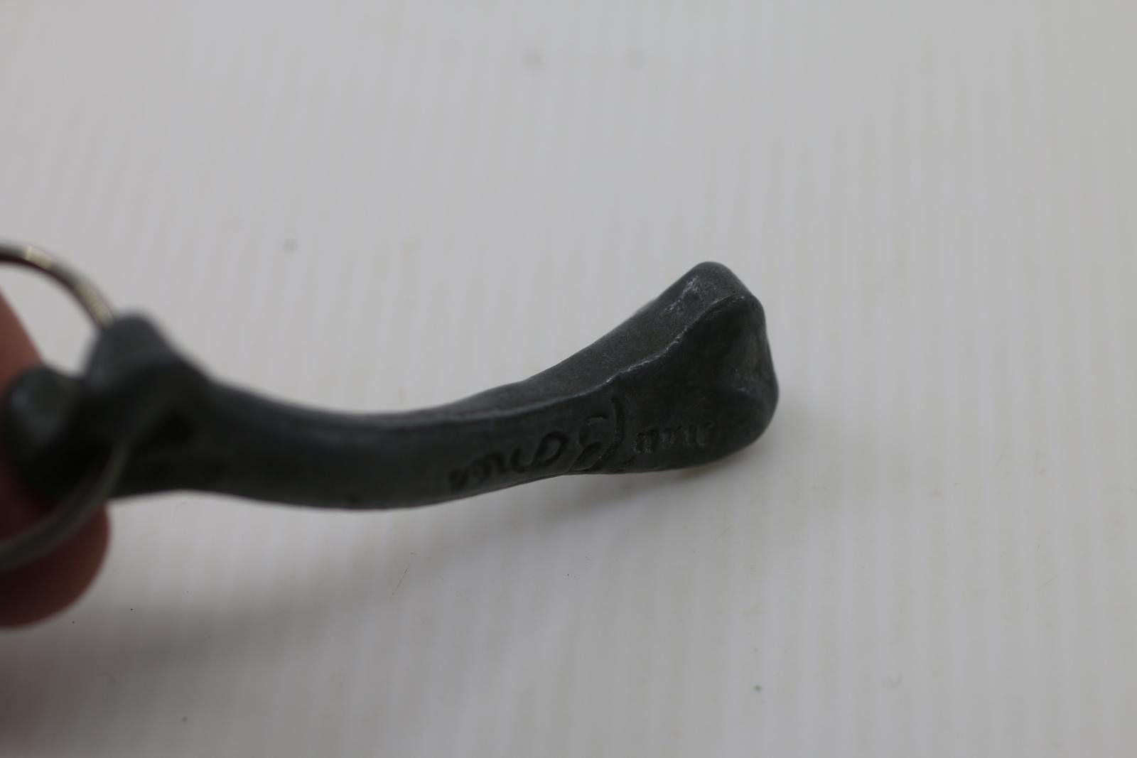 Other Vintage “Bad Bones” Pewter Bone Keychain Heavy Metal Novelty Size ONE SIZE - 8 Thumbnail