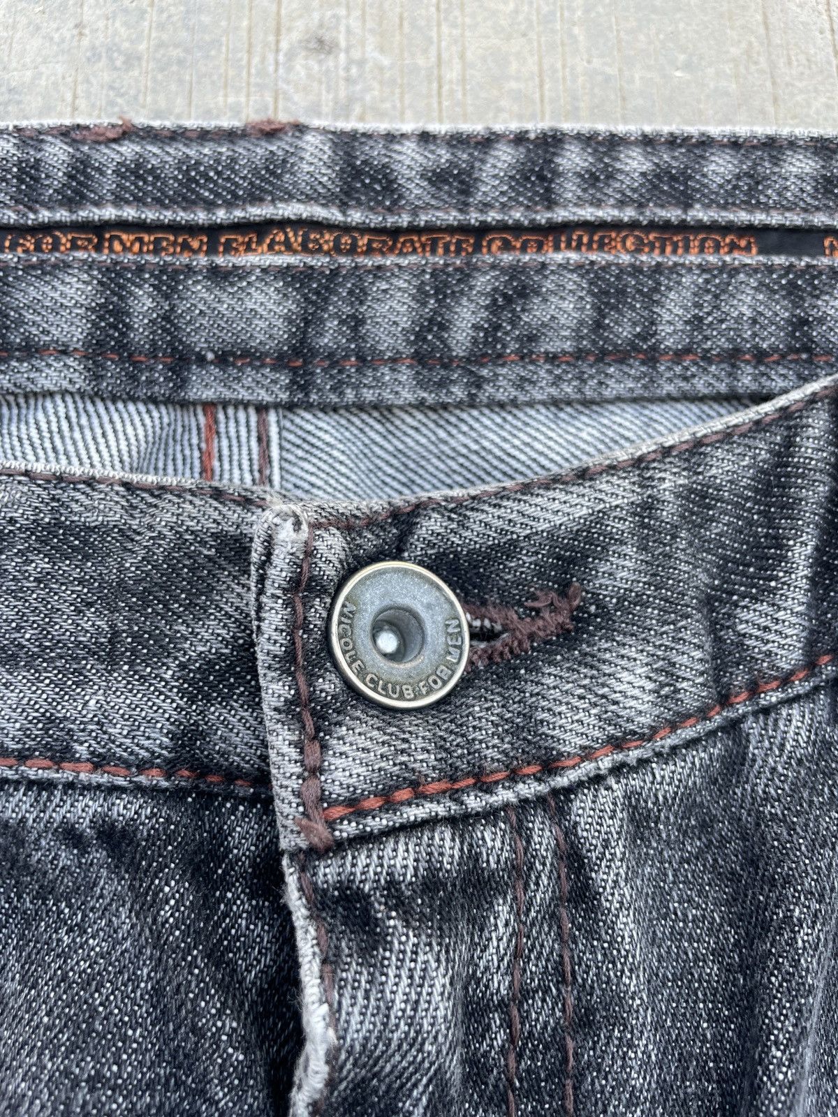 Obelisk 💥RARE💥2000s NICOLE CLUB FOR MEN PYTHON FLARE ARCHIVE PUNK Size US 31 - 4 Thumbnail