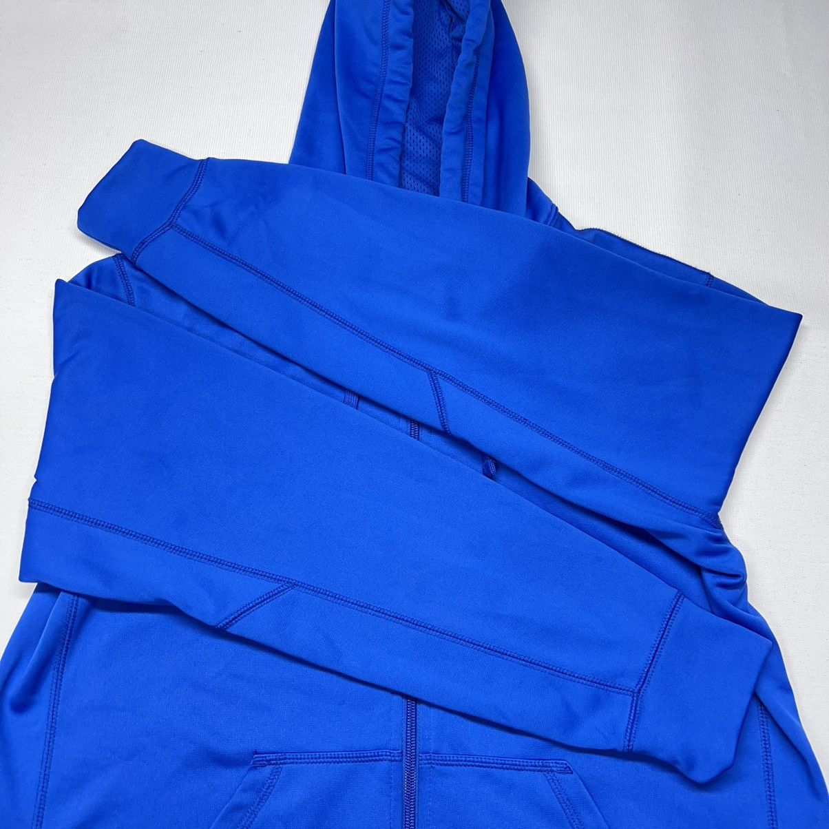 Nike Nike Therma Fit Hoodie Blue Full Zip Sweatshirt Fleece Logo Size US M / EU 48-50 / 2 - 9 Thumbnail
