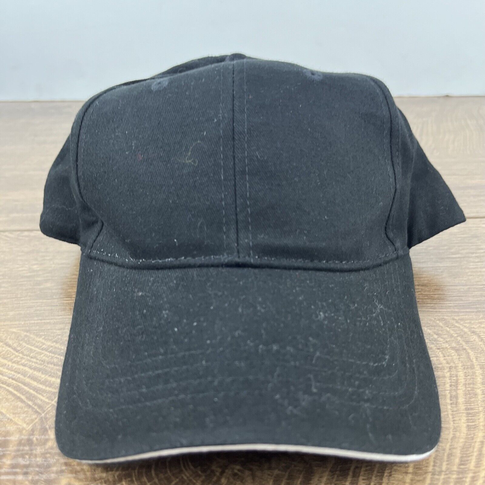 Other A Baseball Hat Black Cap Hat Adjustable Hat Black Adult Hat Size ONE SIZE - 6 Thumbnail
